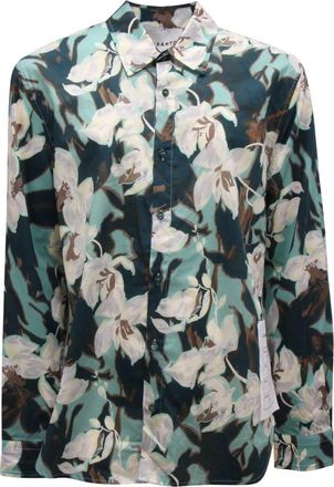 Amaranto Italiaans overhemd model B6B-Cm 0013-Ls 0469 - Heren - Casual Overhemden - Veelkleurig - XL - Overhemden