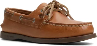 Sperry Top-Sider Authentic Original Womens Brown Moc Toe Casual Boat Shoe HAM682
