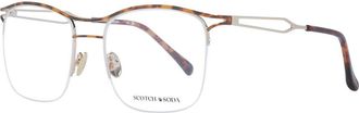 Scotch & Soda Brown Stainless Steel Glasses Mens (Frames)