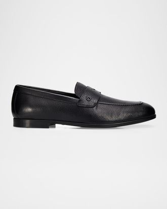 Ferragamo Leather Penny Loafers