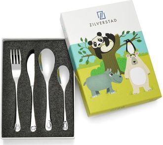 OEM Cubiertos Infantiles Con Grabado, Juego De Fauna Tama&ntilde;o: 160x170x160x130 Mm Sku: Zv4264070