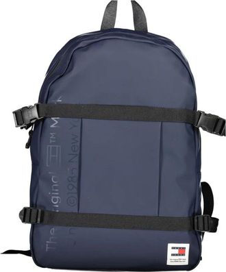 Tommy Hilfiger Blauwe rugzak met verstelbare banden - Heren - Rugzakken - Blauw - ONE Size - Tassen