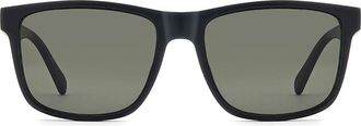 Fossil FOS 3187/G/S Asian Fit 003/70 Mens Sunglasses Black Size 57