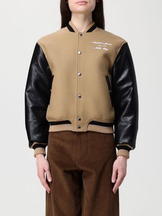 Moschino Bomber bimteriale in panno di lana vergine Moschino Jeans