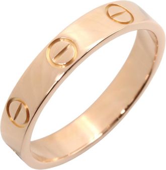 Cartier Gold Pink Gold (18K) Band Ring (Pre-Owned)