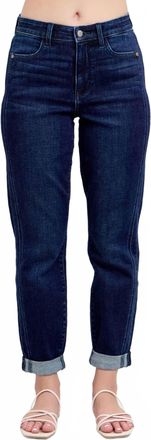 Judy Blue Taylor High Waist Boyfriend Jeans In Blue