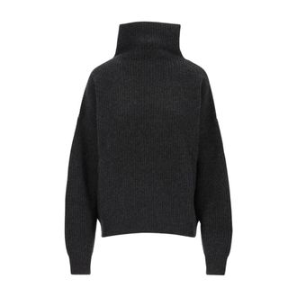 Isabel Marant Jersey de cuello alto Brooke - Knitwear - Mujer - Gris - XS