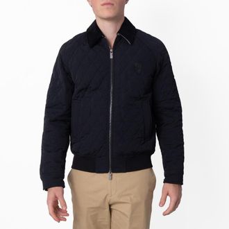 Burberry Quilted Water-Repellent Nylon Jacket, Size X-Small