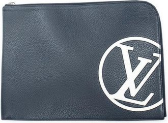 Louis Vuitton Clutch Pochette Joule PM 2017 - Blu