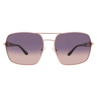 Guess Smoke Gradient Navigator Ladies Sunglasses GU00159 28B 63