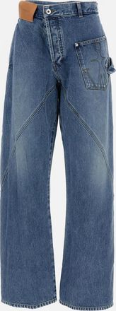 J.W.Anderson Jeans Con Cuciture Attorcigliate