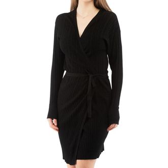 Moschino Womens Black Viscose Casual Dress