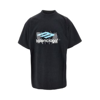Balenciaga 3B Taped print T-shirt Man M