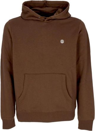 Element Klassieke Chestnut Hoodie met Kangaroezak - Heren - Hoodies - Bruin - 2XL - Katoen - Hoodies & sweatvesten