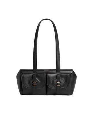 Coccinelle Mavery Pocket Leather Shoulder Bag