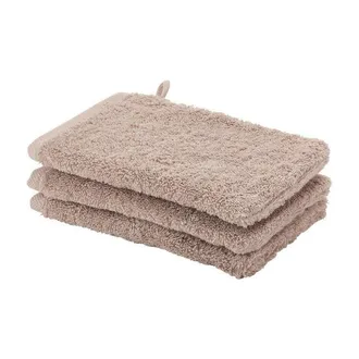 Aquanova London Washandje - 16x22cm Nougat per stuk