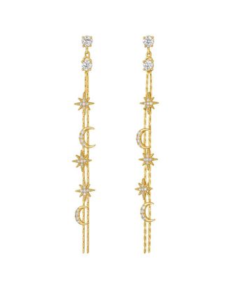 Liv Oliver 18K Plated Earrings