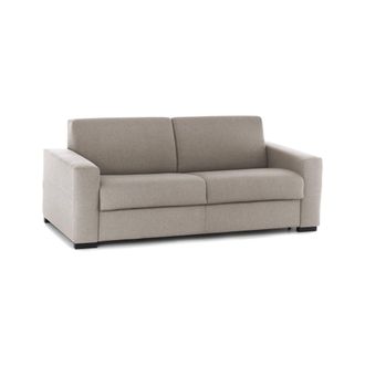 Dmora Talamo Italia Sof&aacute; Fijo Selene, Sof&aacute; De 2 Plazas, 100% Made In Italy, Sof&aacute; Sala De Estar, En Tela Acolchada, Con Reposabrazos Delgados, Cm 160x95h90, 