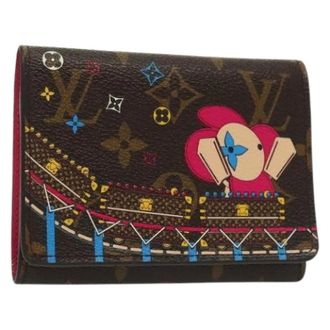 Louis Vuitton Portafoglio Victorine Pre-owned - - Pre-owned - Donna - Marrone - ONE SIZE