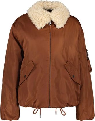s.Oliver Giacca Blouson Relaxed Fit - - Jackets - Donna - Marrone - M