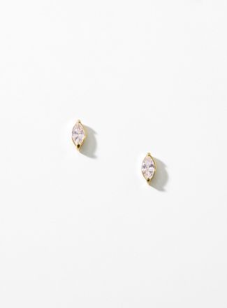 Simons Womens Birthstone oval earrings
