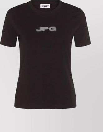 Jean Paul Gaultier cotton logo print baby t-shirt