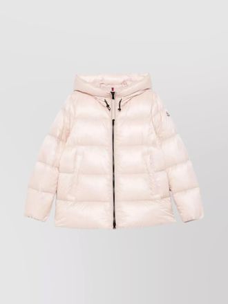 Moncler short down jacket hooded design