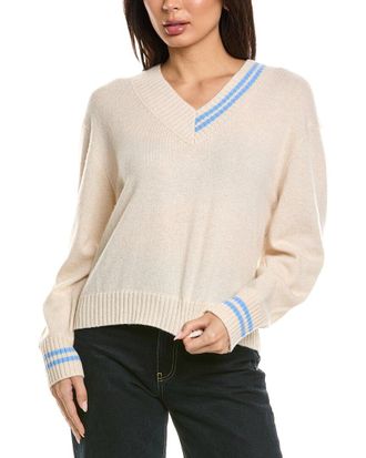 Brodie Jadore La Mer V-Neck Cashmere Sweater