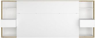 Les Tendances Testiera con nicchie e comodini per letto 140 e 160 Stamp