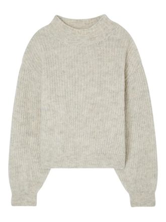 American Vintage high-neck ribbed East jumper - Neutrals