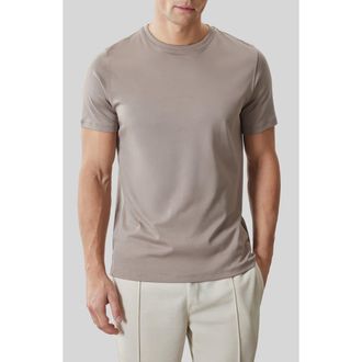 Robert Barakett Georgia Pima Cotton T-Shirt in Ash Brown at Nordstrom, Size Xxx-Large