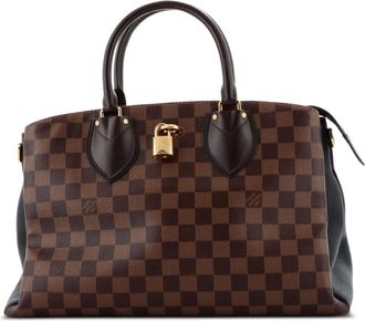 Louis Vuitton Normandy Handbag Damier and Leather satchel - Zwart