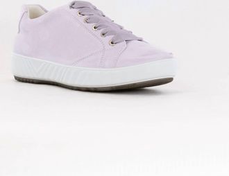 Ara Womens Alexandria Lace Up Sneaker In Lilac