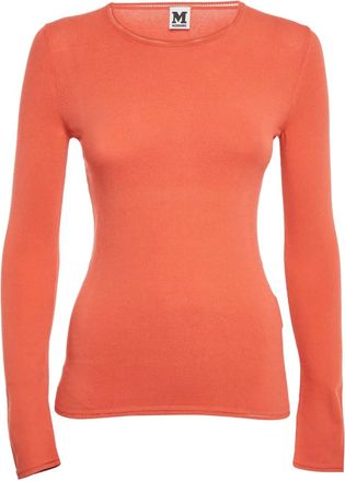 Missoni Top girocollo a maniche lunghe - Arancione
