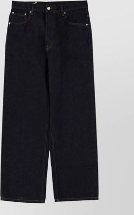 Dries Van Noten straight leg trousers five pocket design
