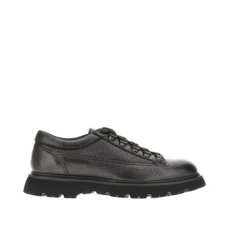 Doucal's Grained leather lace-up shoes Man 40