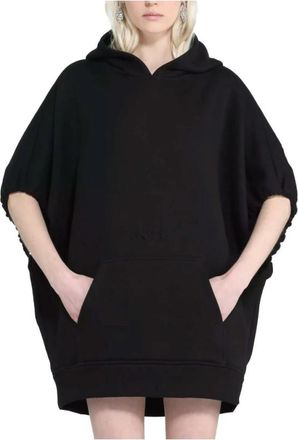 N&deg;21 Sweatshirt - Dames - Hoodies - Zwart - S - Katoen - Hoodies & sweatvesten
