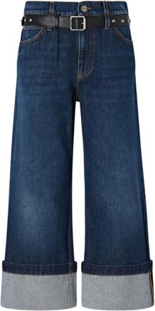 Pinko Pinko, Jeans, Dames, Blauw, W24, Katoen, Cyntia Jeans