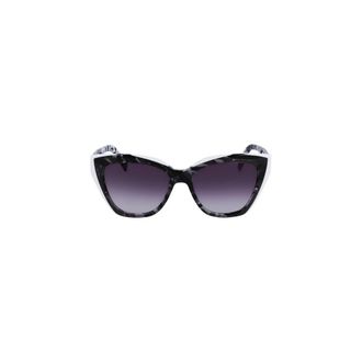 Liu Jo Womens Cat Eye Sunglasses Lj760s0 - Black