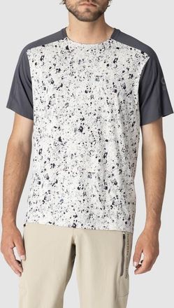 Outdoor Research Freewheel Mountain Bike T-Shirt in Storm/Oyster Creekside Print at Nordstrom, Size X-Large