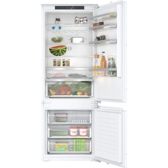 Bosch Serie 4, Combinaci&oacute;n Frigor&iacute;fico-congelador Empotrable Con Congelador Inferior, 193,5 X 70,8 Cm, Bisagra Plana, Kbn96vfe0