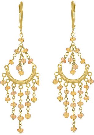 Jewelmak 14K Gemstone Earring