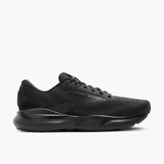 Brooks Mens Adrenaline Gts 24 Running Shoes In Black Ebony