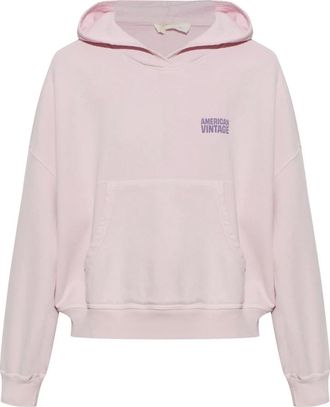 American Vintage Mujer, Sudaderas, Rosa, Talla: S