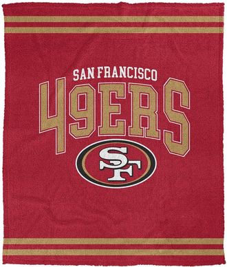 Pegasus Sports San Francisco 49Ers Nfl Team Classic Logo Fleece Blanket