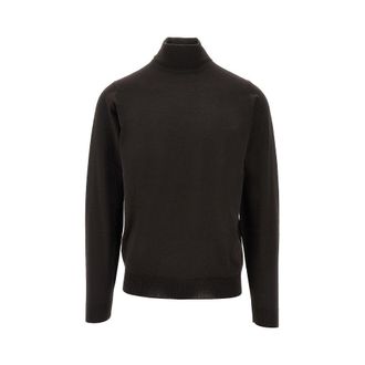 John Smedley Merino wool turtleneck sweater Man S