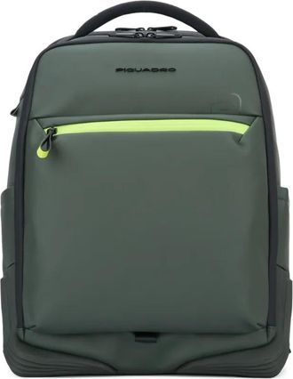 Piquadro water-resistant backpack - Green