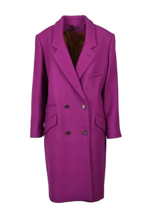 SOEUR Womens Coat - Fuchsia