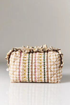 Shiraleah Sienna Quilted Large Zip Pouch