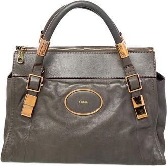 Chlo&eacute; Borsa a tracolla in pelle 2024 - Grigio